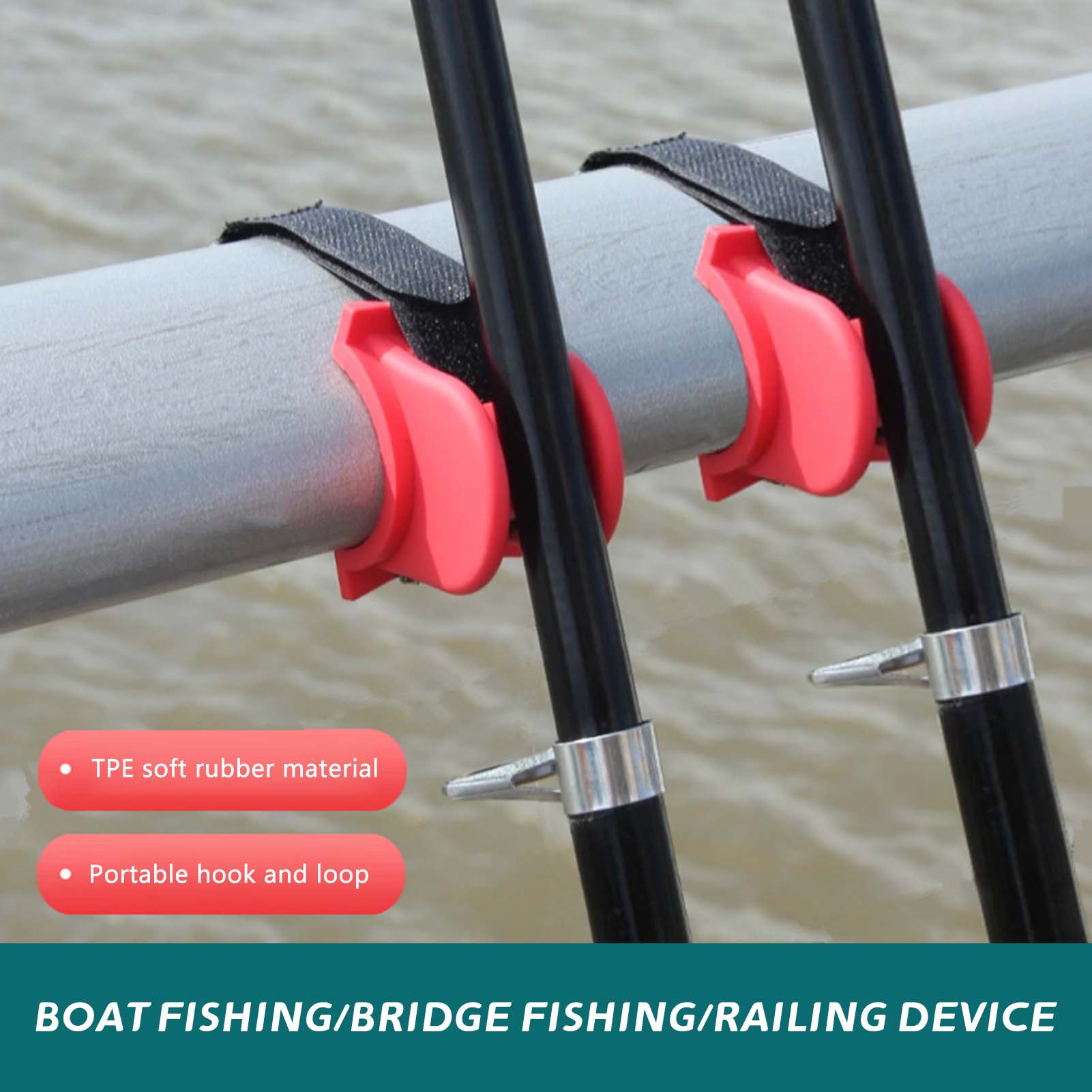 Fishing Kayak Seat - U-förmiger Angelrutenhalter mit Robuster Konstruktion TPE