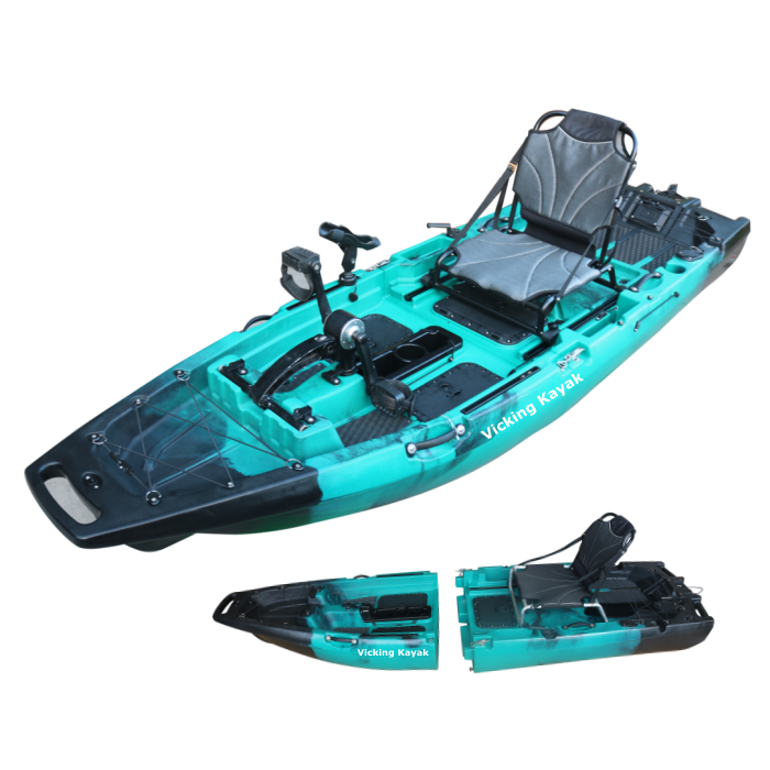 2025 NEUES Modulares Kajak 9,5 – Fishing Kayak Pedal Drive Bewertung und Preis