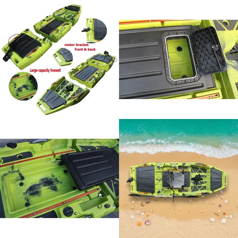 10ft Finnenpropeller-Pedalantr – Fishing Kayak Pedal Drive Bewertung und Preis
