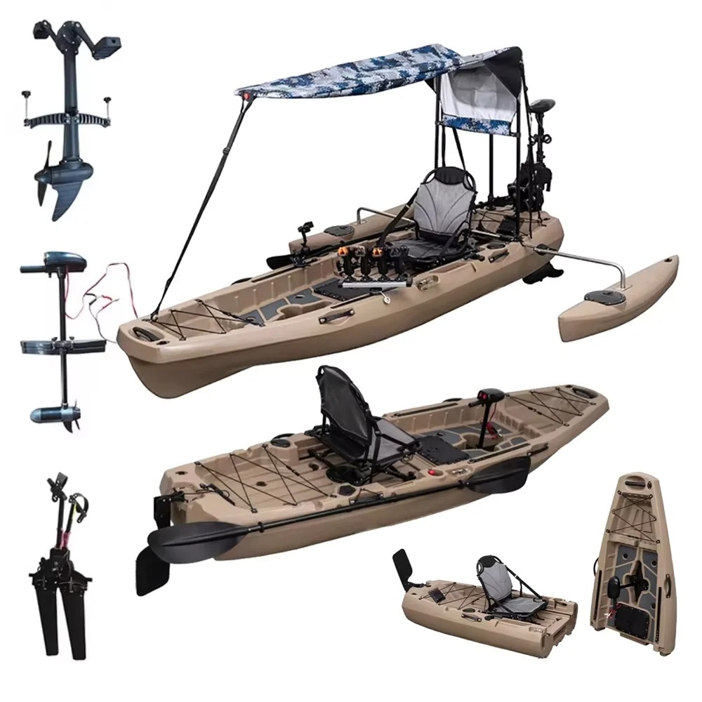 LLDPE Modulares Kajak-Kanu mit – Fishing Kayak Pedal Drive Bewertung und Preis