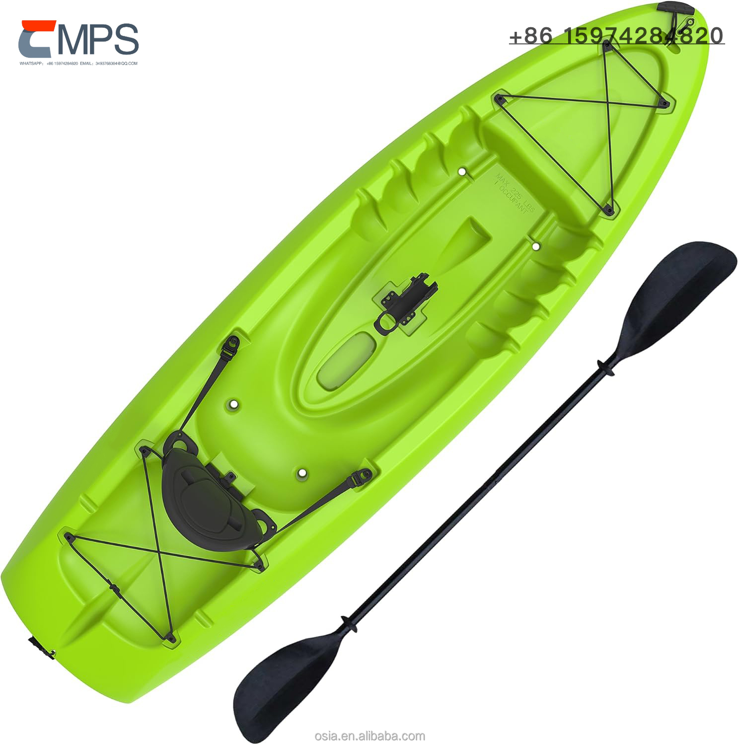 Outdoor-Hartplastik-Angelkajak – Fishing Kayak Sit In Bewertung und Preis
