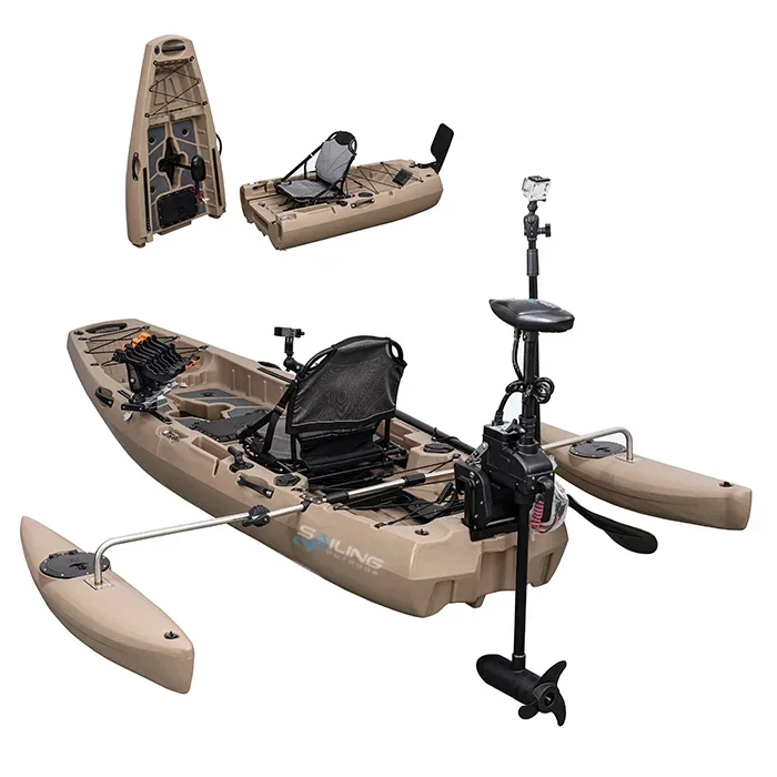 9,5 Fuß 1-Personen Faltbares P – Fishing Kayak Pedal Drive Bewertung und Preis